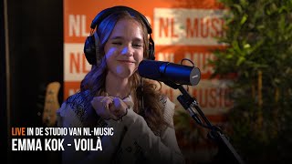 NLMUSIC live met Emma Kok  Voilà bekend van André Rieu cover Barbara Pravi [upl. by Ehtyaf330]