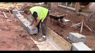 How to do a foundation for a small extension [upl. by Citron]