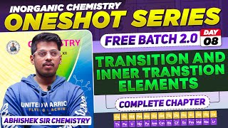 Class12th 8 TRANSITION amp INNER TRANSITION ELEMENT One Shot Day 8  PYQs  asc HSC 2024 [upl. by Atnovart]