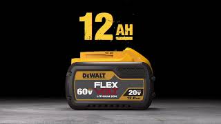 Dewalt DCB612 FLEXVOLT 20V60V MAX 120 Ah Battery [upl. by Magda]