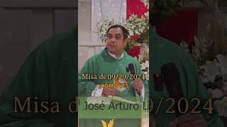 Padre Arturo Cornejo sobre las enseñanzas de Moisés y Jesús padrearturo misadehoy [upl. by Ahsats]