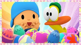 🌈 🥚 Lets Learn Colors with Eggs  Pocoyo in English  Official Channel  Cartoons for Kids [upl. by Bennie]