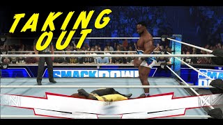 Bobby Lashley vs Big E TAKING OUT THE TRASH [upl. by Rowen877]