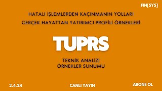 TUPRS  TEMETTÜ SONRASI NE OLACAK  FORMASYON NEYE İŞARET EDİYOR   TUPRS hisse teknik analizi [upl. by Hesketh]