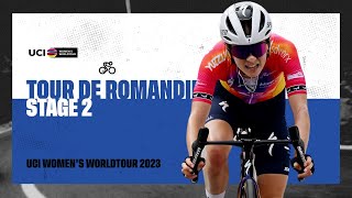 2023 UCIWWT Tour de Romandie  Stage 2 [upl. by Aluino]