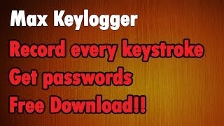 Keystroke Logger amp Keystroke Recorder Software  THE BEST KEYSTROKE LOGGER ON THE MARKET [upl. by Ecnerat]