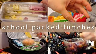 CHILDRENS PACKED LUNCH IDEAS 2 mum of six snacks lunches school [upl. by Stoll161]