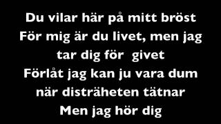 Stiftelsen  Vart jag än går lyrics [upl. by Lednyc]