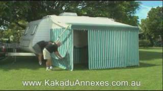 Kakadu Annexes  Standard Caravan Annexe Assembly  Pt 2 [upl. by Engleman]