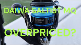 REEL REVIEW Daiwa SALTIST MQ spinning reel  WORTH IT OR OVERPRICED [upl. by Killam]