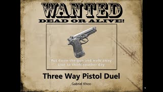 Three Way Pistol Duel Logic Puzzle [upl. by Killian]