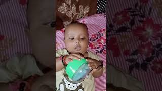 4 month baby activities😱pahli baar pakadna 😳Sikh Raha saman ko💯 youtube trending viralvideo 2024 [upl. by Adyaj]