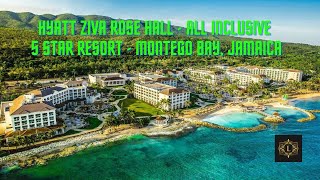 Hyatt Ziva Rose Hall  All Inclusive  5 Star Resort  Montego Bay Jamaica [upl. by Nwahsyt]