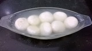 Rasgulla Recipe Bengali Sponge Rasgulla Rasmalai Rajbhog Rasgulla Indian cottage cheese chhena [upl. by Tychon]