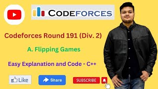 A Flipping Game  Codeforces Round 191 Div 2 Problem 327A  Codeforces  The Third Tier Coder [upl. by Aseela]