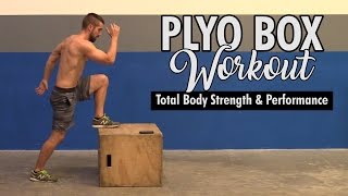 Plyo Box Workouts for Total Body Strength amp Performance [upl. by Bonnee]