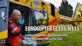 EUROCOPTER CE135H135 LPR WARSZAWA W AKCJI [upl. by Corene655]