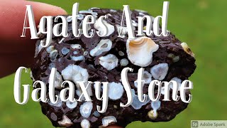 Rockhounding Galaxy Stone Agate Hunting Fall 2021 [upl. by Haeli304]