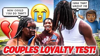 MAKING COUPLES SWITCH PHONES💔😭 Loyalty Test PHILLY PUBLIC INTERVIEW [upl. by Ysak165]