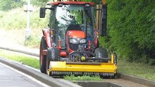 Cambridgeshire Guided Busway maintenance [upl. by Ardnuaet575]