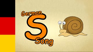 german songs for beginners with lyrics  letter SSong  german songs for children with subtitles [upl. by Idihsar202]