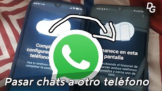 Cómo trasladar los chats de WhatsApp a otro teléfono de forma fácil y sencilla  MÉTODO OFICIAL [upl. by Aurore777]