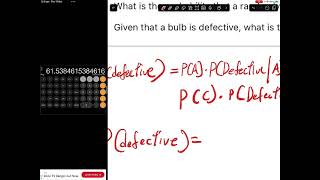 Bayes Theorem Statistical Problem [upl. by Ned]