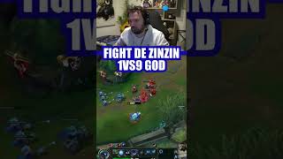 FIGHT DE ZINZIN  1VS9 GOD [upl. by Ethel]