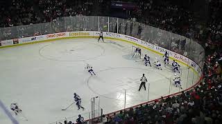 Robert Mastrosimone of the Toronto Marlies scores again vs the Laval Rocket 12724 [upl. by Aneehc]