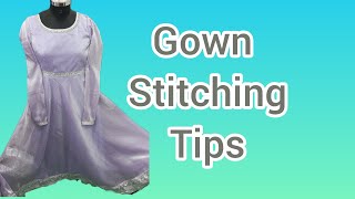 Gown stitching tips [upl. by Misak]