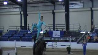 Alissa Feudo Equestrian Horse Vaulting [upl. by Enigroeg744]