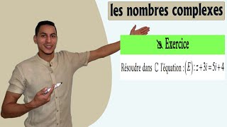 les nombres complexes 2 bac exercices  équation  forme algébrique  égalité de 2 nombres complexes [upl. by Evanne]