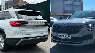 NEW Skoda KODIAQ 2024 vs OLD Skoda Kodiaq 2023  Exterior amp Trunk comparison [upl. by Laeynad479]