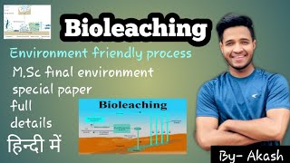 Bioleaching  msc final environment paperspecialUnique life sciences Akash sharma csir net [upl. by Rebeka]