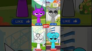 Sprunki Ketchup Challenge Meme Animation Pack 2 sprunki shorts animation [upl. by Sedicla]