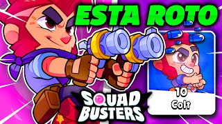 ASI ES COLT ⭐⭐ en SQUAD BUSTERS  SPOILER VARIOS TOP 1 🥵 [upl. by Ynohtnaluap]