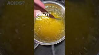 Avurvedic liquid gold foodshorts recipe gheeathome food healthydiet healthyrecipes ghee [upl. by Heisser]