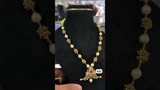 jewelry Purely Hand Puligoru locket With Nakshi Perals Mala 🔥1550my group link 👇👇👇 [upl. by Atteynot523]