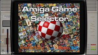 AGS 26  Amiga Game Selector on Batocera 50Hz VRR testing three games with bezel and shader [upl. by Catharina436]