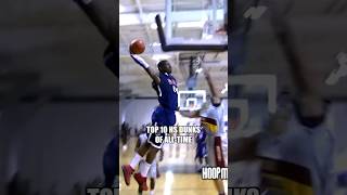 TOP 10 DUNKS FROM HS BASKETBALL [upl. by Darum716]