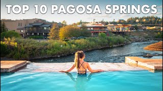 TOP 10 THINGS TO DO IN PAGOSA SPRINGS COLORADO [upl. by Ecirpac688]