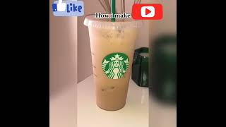 Starbucks Iced Coffee Recipe shorts shortsvideo starbucks [upl. by Rurik]