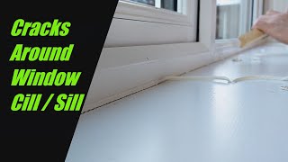 How To Remove Frame Sealant PreFill  ReSeal And Paint Window CillSill [upl. by Esbensen]