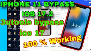 iphone icloud unlock  bypass activation lock iPhone 11 3utools  Bypass iPhone  Bypass Pro [upl. by Maddi]