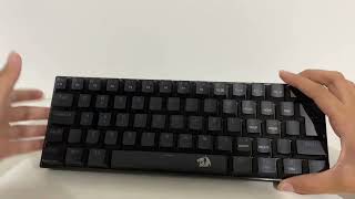 unboxing  asmr de teclado mecanico [upl. by Colier418]