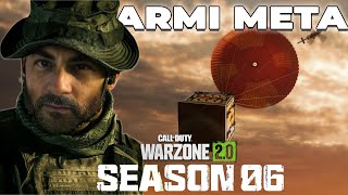 WARZONE 2 S6 le ARMI META e le COMBO MIGLIORI [upl. by Yecam]