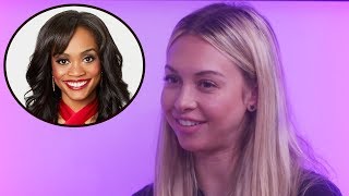 Corinne Olympios Talks About Her Time on The Bachelor amp Her Bachelorette BFF Rachel Lindsay [upl. by Greenwald621]