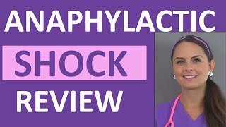 Anaphylactic Shock Anaphylaxis Treatment Nursing Interventions Symptoms NCLEX [upl. by Nahtannhoj]