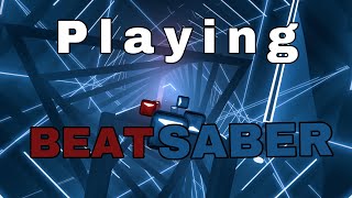 Beating the HARDEST Song In BEAT SABER beatsaber [upl. by Einwat]