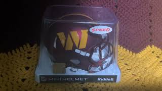 WASHINGTON COMMANDERS FOOTBALL HELMET [upl. by Nesrac]